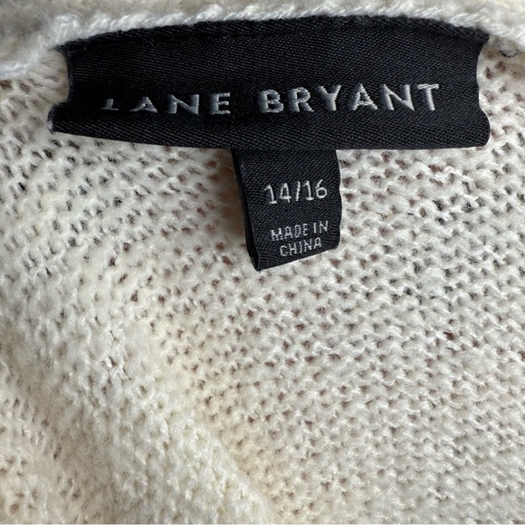 Lane Bryant 14/16 Belted Cardigan Space Dyed Knit Cottagecore Cabincore Cozy - Picture 6 of 8
